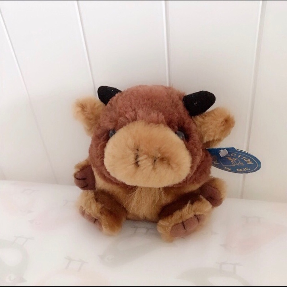 Bubba Buffalo Cushy Critters Stuffed Animal